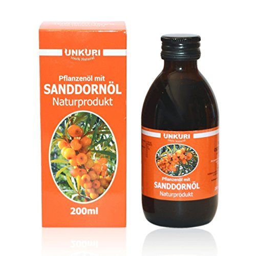 Preisvergleich Produktbild Sanddorn Öl je (200 ml) Sanddornöl Sanddornoel