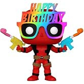 Funko Pop! 54687 Deadpool - Birthday Glasses Deadpool 30th Anniversary Pop! Vinyl Figure #783
