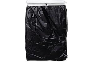 Chabrias Ltd Professional Hygienic White Free Standing Sack Holder & School Bin, Metal, 81x43x44cm (Wall Mounted)