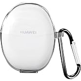 Microsonic Huawei FreeBuds 5 i&ccedil;in Kılıf Transparent Clear Soft Şeffaf [FreeBuds 5 ile Uyumlu Kılıf - Şeffaf]