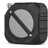 Bluetooth Speaker, Simpeak Outdoor Bluetooth 4.0 Speaker, 5W Driver, 2000 mAh Battery, IPX6 Waterproof, TF Card Supported, Black