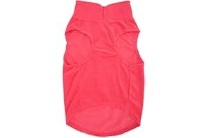 ZERODIS Zimowe ubrania dla psów, miękki polar Kostium dla zwierząt Wyjątkowo ciepła i miękka kamizelka dla psa bez rękawów dla kotów i małych średnich psów [2XL]