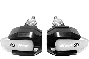 Protection Chute Moto pour H┐Onda CB600 Hornet 600 900 CBR600 CBR Protection Contre Les Chutes carénage Garde Anti Crash Pad Protecteur (Couleur : Argent)