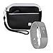 Price comparison product image DURAGADGET Premium Quality Black Neoprene Case with Wrist Strap & Additional Storage for Fitbit Charge 3 | Versa | Ace | Ionic | Alta HR | Flex 2 | Charge 2 | Alta | Blaze