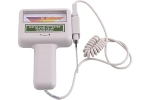GLOGLOGLOW Testeur de niveau de chlore portable 2 en 1 pH & Cl2 Niveau de chlore Analyseur de qualité de l'eau Contrôleur de mesure Moniteur de mesure pour piscine, eau de spa, source d'eau (mode 1)