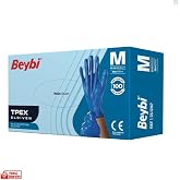 Beybi TPEX &Ccedil;ok Ama&ccedil;lı Eldiven - Mavi - 100'l&uuml;k Kutu