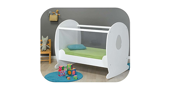 Lit Bebe Lutin Plexi Blanc Ma Chambre D Enfant Amazon Fr Bebe Et Puericulture