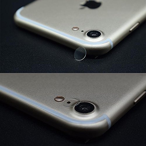 Donkeyphone S21X7G31000 - Protector lente c  mara cristal vidrio templado ultra fino para Apple iPhone 7 8  Transparente