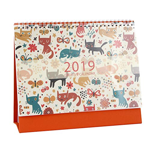 Preisvergleich Produktbild Vosarea 2019 Cat Pattern Kalender für Büro / Home