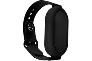 Hacintre Bransoletka do Galaxy Smarttag 2 dla Dzieci, Wodoszczelne Etui Samsung GPS Tracker, Silikonowe Etui Smarttag do Systemu Android, Ochrona Przed Zarysowaniami (Czarna)