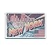 Produktbild 72 x 45 mm New York Retro Nostalgie Patch USA Edel Aufnäher Aufbügler 0751 A