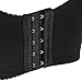 UTOVME Women Maternity Nursing Lace Clip Down Underwire Adjustable Breastfeeding Bra,Black