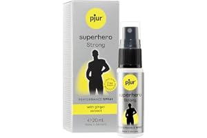 pjur superhero Performance Spray - Fördröjningsspray för män - minskar känsligheten, utan att bedöva (20ml)