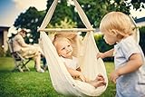 BabyBubu Federwiege 3in1 – Babyhängematte Hängesessel & Wiege in einem - 8