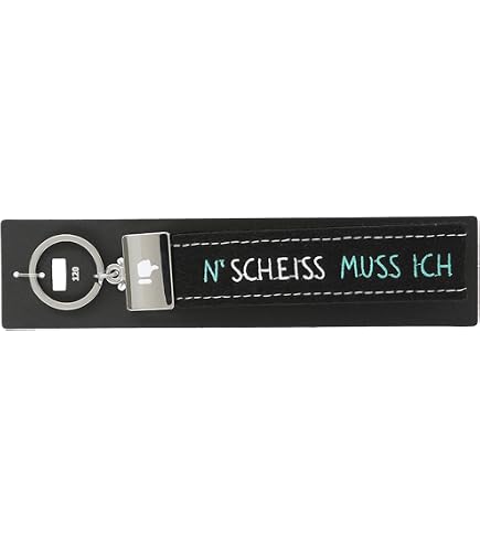 Death Metal Totenkopf Schlüsselanhänger Aus Neopren – Metall-Schädel, 17 Cm, Wasserabweisend