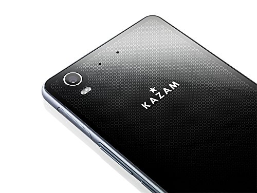 Kazam Tornado 455L Smartphone sbloccato 4Â G (Schermo: 5,5Â polliciÂ â€“Â 16Â GBÂ â€“Â Semplice SimÂ â€“Â Android 4.4Â Kitkat) Nero