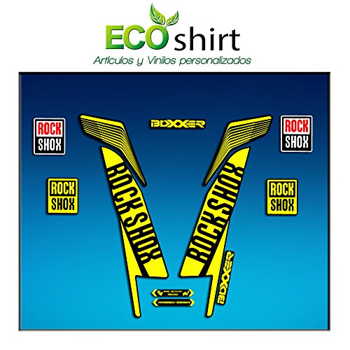 PEGATINAS STICKERS FORK ROCK SHOX BOXXER WORLD CUP 2016 AM78 AUFKLEBER DECALS AUTOCOLLANTS ADESIVI FORCELA HORQUILLA ROCKSHOX