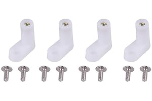 Walfront 100 Stücke 2 Cm L Typ Pcb Montage Füße Platinen Füße Platinenfüße Stand Mit Schrauben Game Machine Zubehör