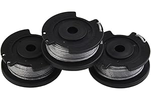 CKCSHI 3 Pieces Strimmer Spool Compatible with Bosch ART 23 SL 26 SL, EasyGrassCut 18, 23, 26, 18-230,18-260, Grass Trimmer F016800569 F016800385 Strimmer Wire Replacement Spool and Line