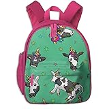 4. Der Vorschulrucksack besteht aus strapazierfähigem, wasserabweisendem Polyester, das leicht und leicht zu reinigen ist. Der Rucksack in Kindergröße eignet sich perfekt für Kleinkinder, die zum Vorschulalter oder zum Spielen gehen Der Gurt stabilisiert die Ladung während der täglichen Aktivitäten.