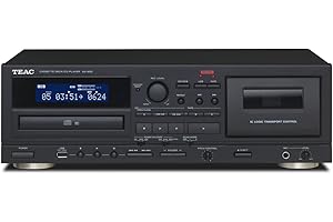 TEAC AD 850 CD/Cassette Combinaison Noir
