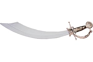 RUBIES Rubie's Official Pirate Cutlass Sword, Adult Fancy Dress Accessory Halloween