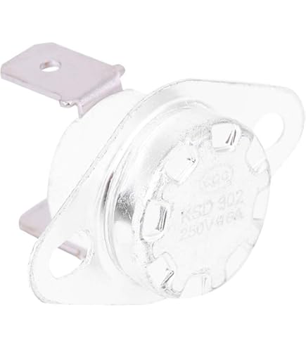 QUARKZMAN KSD301 Lot De 2 Thermostats 70 °C/158 °F 16 A Normalement