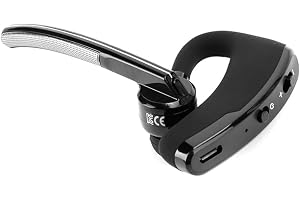 Business Headphones- Bluetooth Headset with Microphone, Wireless Business Headphone, Hands Stereo Earphone Noise Cancelling Earphone