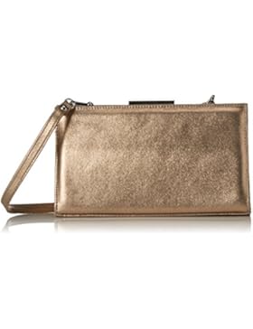 Peter Kaiser Damen Mariam Clutch, Gelb (Amber Birma), 6x12x21 cm