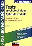 Tests psychotechniques - Concours paramédicaux