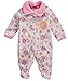 Buster Brown Baby Girls' "Fluffy Fox" Footed Coverall - pink, 3 - 6 months