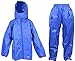 Produktbild Dry Kids wasserdichtes 2er-Set Regenjacke und Regenhose, aus Polyester, reflektierend, in „Blau“, geeignet für Jungen und Mädchen, ab 5 bis 6 Jahren