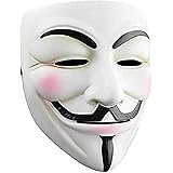 MOOLYAVAAN PRODUCTS Anonymos Mask for Kids & Adults - V for Vendetta Mask Halloween Masks Guy Mask for Halloween Costume Cosp