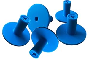 Kofull Soporte de Goma para Tees de Golf para práctica y conducción, 5 Unidades