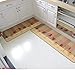 Produktbild HXY Matten-Bodenmatte/Fußmatte/absorbierende Öl-Absorptionskissen der Küche/Wasserdichte Badezimmer-Matte/der Balkon-Schiebetür-Garderoben-Bar-Auflage,C,50X15Cm (20X6Inch)