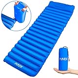 PiAEK Matelas Autogonflant, Matelas Gonflable Piscine Épaississement et allongement,Facile a gonfler,Coussin d'air Ultraléger pour Randonnée Camping Plage Voyage