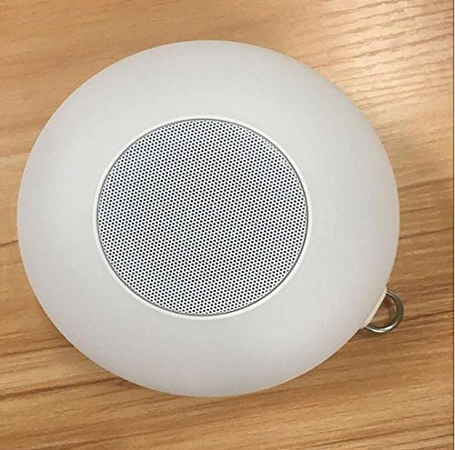 WY&WYNeben Lampe Multicolor dimmbare Nachtlicht, drahtlose Bluetooth-Lautsprecher Fernbedienung mit Wecker