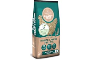Copdock Mill Range Layers pellets with Urtica Plus Dried Nettle Complete Feed for Chickens and all types of Poultry 20kg Help improve egg quality and health