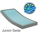 ABC Junior-Duo Kindermatratze mit Trittkante, Baby und Kleinkindseite, Bezug mit Aloe Vera - 4