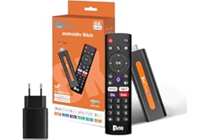 SZSEYNMY Android TV Stick H618 4K/8K 2GB RAM 16GB Smart TV BoxROM Quad-Core 64bit WiFi5 Dual 2.4G/5G WiFi HDR10+ Ultra USB HD Smart TV STICK Box Streaming Media