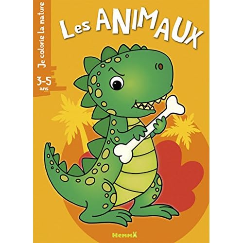 Je colorie la nature (3-5 ans) - Les animaux