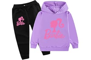 NAISISI Printed sports princess hoodie and pants 2 pieces/set suitable for girls aged 2-13 in pants and sportswear