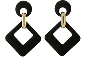 SIXDUTON Neon Ohrringe Damen Große Bunt Creolen 80er Jahre Accessoires Modisch 90er Ohrringe Geschenk für Halloween Party Kostümzubehör Karneval Mottoparty