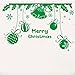 Produktbild WYXlink Christmas Ball Bell Removable Wall Sticker Art Home Decor Decal (a)
