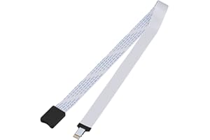 ASHATA Przedłużacz TF do TF, Richer-R Nowe gniazdo karty pamięci Micro SD do przedłużacza karty TF z łącznikiem do przedłużania obudowy (60)