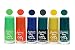 Fashion Bar Set of 6 Gel Finish Nail Polishes RS.210.00