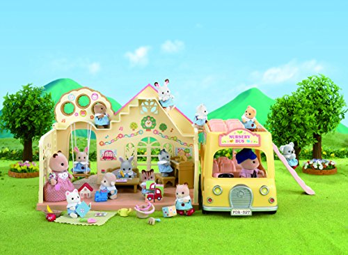 Imagen 3 de Sylvanian Families 3588 - Autobús de dos pisos para muñecos