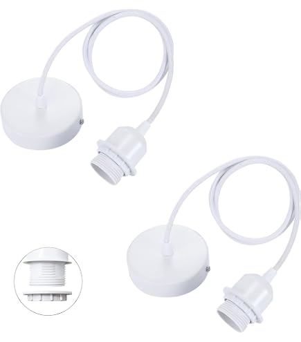 Schneider Electric GESPEND618 Hängeleuchte – 18 W, Weißes Vierkant-Profil, Flexibles Kabel, Für Innenräume