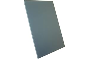 QDS Super Soft Polymer Linoleum Block 150 x 100mm Beidseitig Drucken Blätter - grau, 5 x Sheets