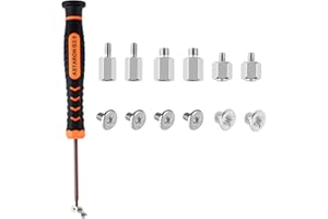 ASTARON Kit di viti per SSD M.2，Nvme M2 ps5 Viti adatte alla scheda madre ASUS MSI Gigabyte NGFF